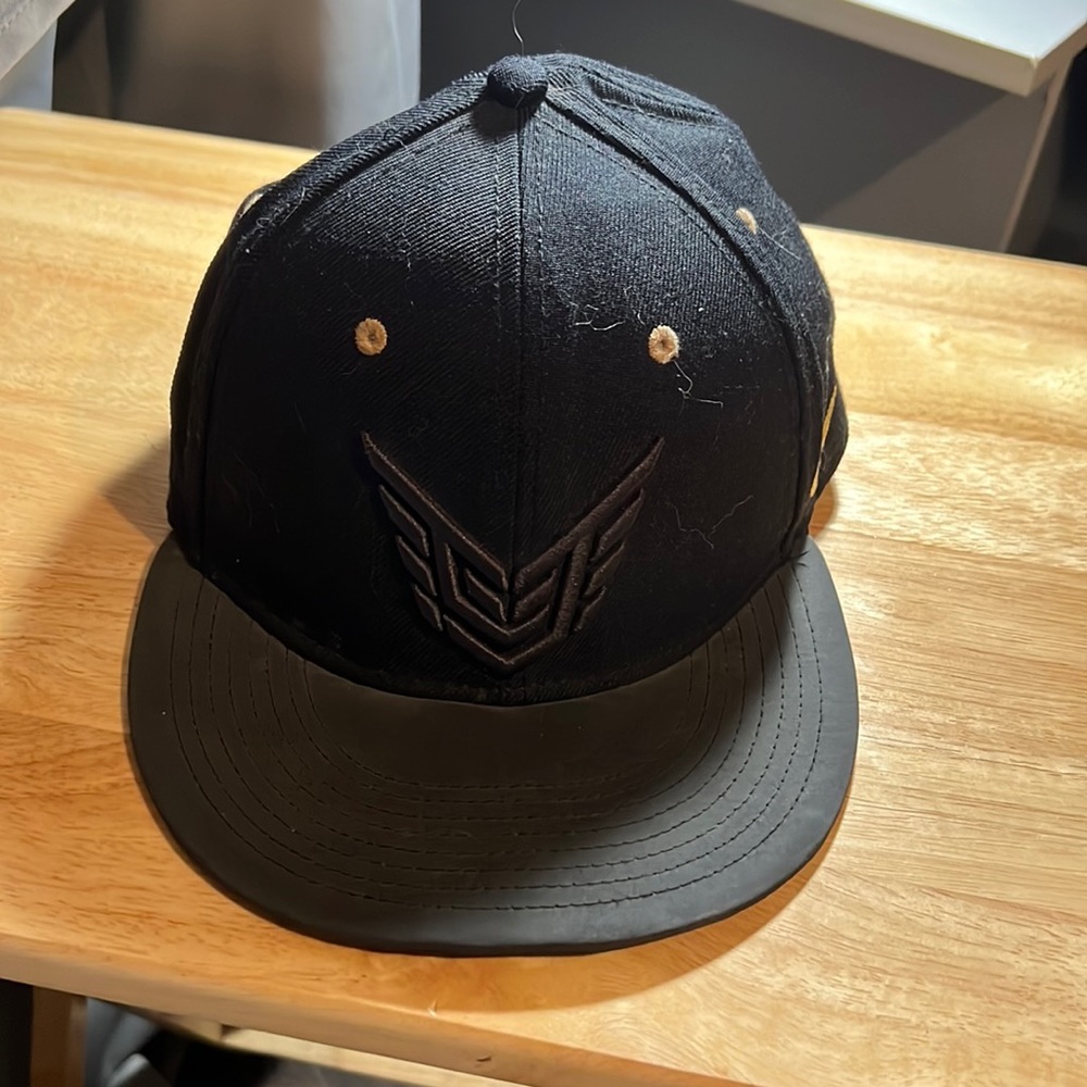 Black nike strap back hat, worn quite a bit.